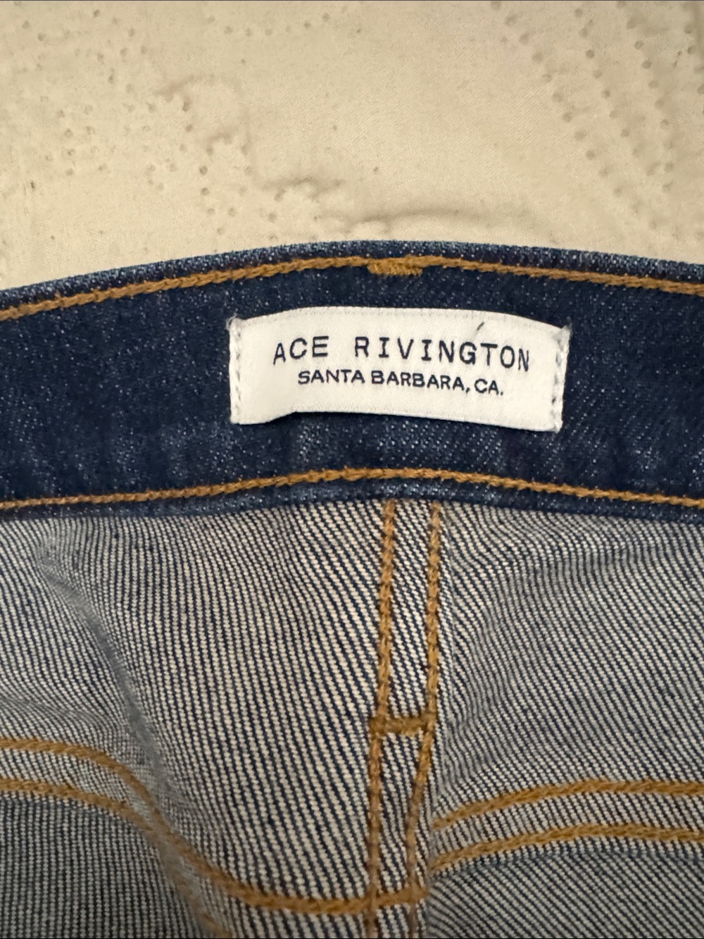 Ace Rivington Slim Taper Men's Jeans in Dirty Wash - Picture 10 of 10